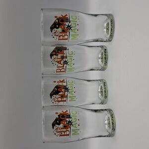 Black Magic Pint Glass Set Of 4
